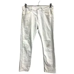 Levi's 513 デニムパンツ W34 リーバイス ホワイト スリム 古着卸 アメリカ仕入 2404-898