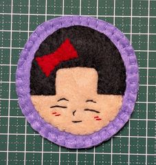 フェルト　ブローチ　こども