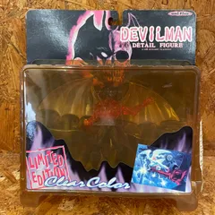 UNI・FIVE DEVILMAN DETAIL FIGURE LIMITED EDITION デビルマン ディテールフィギュア Clear color クリアカラーバージョン ユニファイブ 未開封 ヴィンテージ ビンテージ コレクション