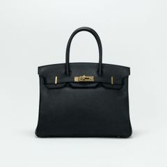 エルメス HERMES バーキン30 バーキン 30 バッグ トートバッグ エプソン ノワール ブラック 黒 ゴールド金具 ヴォーエプソン