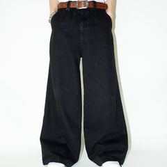 genzai｜ゲンザイ Baggy Denim Pants バギー ブラック デニムパンツ