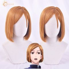 呪術廻戦 釘崎野薔薇 くぎさき のばら コスプレ ウィッグ