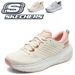 レディース スニーカー スケッチャーズ 厚底 靴 通気性 クッション ランニング ウォーキング シューズ 軽量 履きやすい アーチフィット 歩きやすい 足疲れにくい レースアップ 大人可愛い ダイエットシューズ 運動靴 WOMEN'S GO 172085