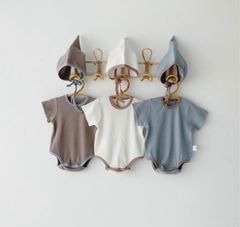 ロンパース 帽子　韓国子供服　ベビー