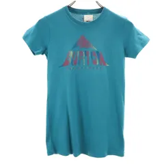 未使用 BURTON バートン USA製 半袖 Tシャツ XS ブルー レディース 古着