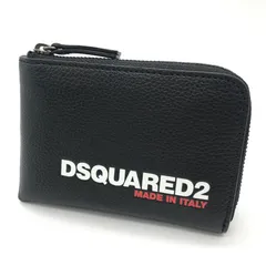 新品未使用！DSQUARED2 二つ折り財布 ブラック 2025年最新】ディースクエアード dsquared 財布の人気アイテム