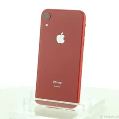 〔中古品〕 iPhoneXR 64GB プロダクトレッド MT062J／A SIMフリー