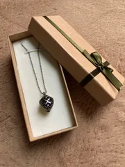 お値下げ✨ANAHITA STONES  ソーダライト　ネックレス　パワーストーン　リバーシブルペンダント