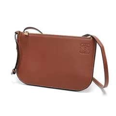 ロエベ 斜めがけ レザーショルダーバッグ ゲート ダブルジップポーチ サコッシュ LOEWE ロエベ GATE DOUBLE ZIP POUCH BAG ゲート ダブルジップ