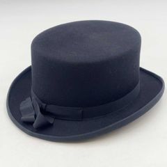 希少サイズ】シルクハット 山高帽 昭和初期 58cm アンティーク ケース