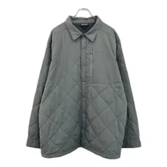 patagonia パタゴニア タフパフシャツ キルティングジャケット アウトドア セージグリーン(メンズ XL)中古 古着 V0306
