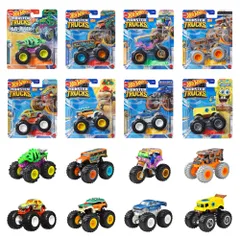 ホットウィール(Hot Wheels) モンスタートラック 1:64アソート 8台入り BOX販売 乗り物おもちゃ ミニカー 3歳から 984G-FYJ44 [【8】984Gセット]