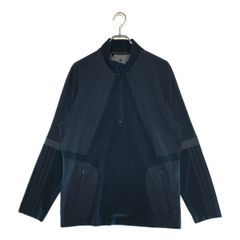 未使用品 メンズ アディダスゴルフ adidas GOLF 長袖シャツ L 紺 ネイビー ハーフジップ