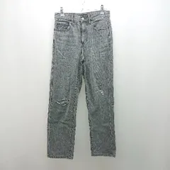 ◇ UNIQLO JEANS ジーンズ オールシーズン カジュアル シンプル デニムパンツ サイズ56 グレー レディース E  【1309250012665】のサムネイル
