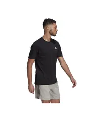 [アディダス] 半袖 Tシャツ エッセンシャルズ エンブロイダード スモールロゴ 31298 メンズ ブラック(GK9639) O [ブラック(GK9639)] [2L]
