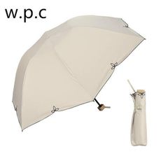 wpc 折りたたみ日傘 晴雨兼用  遮光バードケイジ ワイドスカラップ