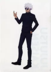 【中古】クリアファイル 01.五条悟(描き下ろしイラスト) A4クリアファイル 「呪術廻戦 第2期 懐玉・玉折」