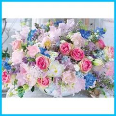 【特価商品】ビバリー 1000マイクロピース 【日本製】 ジグソーパズル きらめく幸せの花束(26×38㎝)M81-620 ピンク