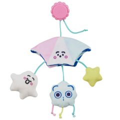 [バンダイ(BANDAI)] シナぷしゅ ぷしゅぷしゅとそらのライオン おそとでゆらゆらベビーカーメリー