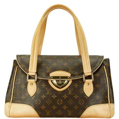 ルイ ヴィトン モノグラム ビバリーGM ハンドバッグ ショルダーバッグ  M40120 ブラウン PVC レザー レディース LOUIS VUITTON【1-0174500】のサムネイル