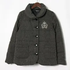 ブルークロス ジャケットコート 中綿入り ジャンパー アウター スパイシーレーベル キッズ 女の子用 Mサイズ グレー BLUE CROSS 【中古】のサムネイル