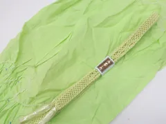 【一輝堂】【着物】和装小物　帯締め帯揚げセット　夏物　平組　中抜き絞り　25w01-421