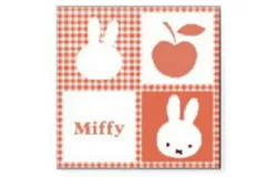 マリ 【送料無料】【miffy】【ミッフィー】【ギンガムシリーズ】スクエアハンカチ【レッド】【赤】【ディック・ブルーナ】【アニメ】【たおる】【ハンドタオル】【ミニタオル】【雑貨】【グッズ】【かわいい】