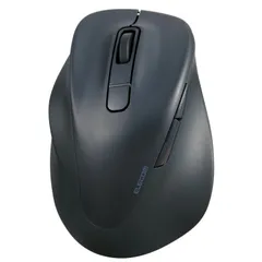 静音 Bluetooth5.0マウス “EX-G”5ボタン Mサイズ(左手用) ELECOM エレコム M-XGM31BBSKBK 【５営業日以内発送】 【佐川急便にて発送】