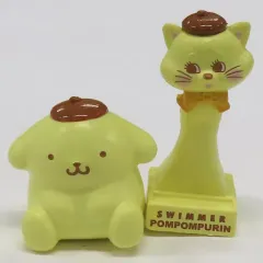 【中古】雑貨 ポムポムプリン 「SWIMMER×サンリオキャラクターズ シークレットマスコット」