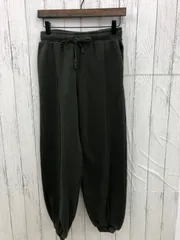 【フォロー割引20%】 ZARA スウェットパンツ メンズ パンツ 緑 M b0039