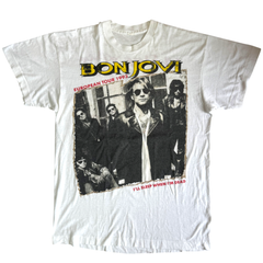 90s BON JOVI I'll Sleep When I'm Dead Tシャツ Lサイズ程度 European Tour 1993 ボンジョヴィ ツアー ロックTシャツ バンドTシャツ Vintage ヴィンテージ ビンテージ
