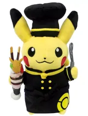 【中古】ぬいぐるみ パティシエピカチュウ Pokemon Cafe ぬいぐるみ 「ポケットモンスター」 Pokemon Cafe限定