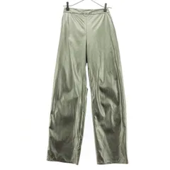 美品 AMERI UNDRESSED アメリ ロングパンツ S ゴールド レディース 古着