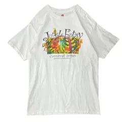 Hanes Jungle Fantasy Carnival 2010 Tシャツ ヘインズ プリント Tシャツ ジャングルファンタジーカーニバル 古着 ホワイト Mサイズ