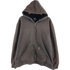 古着 カーハート Carhartt スウェットフルジップパーカー メンズXXL相当/eaa520888