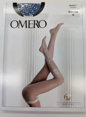 オメロ　インポートファンシーストッキング　JULIETT　BLU　CLUB（ブルー） L～LL