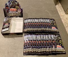 遊戯王　バトルオブカオス　未開封パック　セット