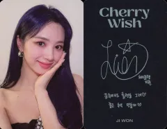 CherryBullet ジウォン サイン入りトレカ CherryBullet ジウォン サイントレカ