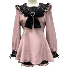 夢展望公式 [新品未使用] レースセーラーリボンセットアップ [ピンク] 他カラー別ページ有 dearmylove ワンピース セットアップ（ノースリーブ・タンクトップ） 535000-01