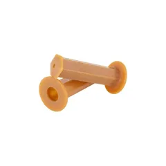 キジマ(Kijima) バイクパーツ グリップ 六角(ヘキサゴン) ラバー製 130mm φ22.2mm 非貫通タイプ 汎用 生ゴム 201-191 1