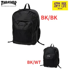 【ムラスポ公式】THRASHER スラッシャー  リュック 35L 大容量 ブラック バックパック THR-325 メンズ レディースのサムネイル