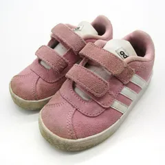 アディダス スニーカー ローカット F36396 シューズ 靴 キッズ 女の子用 14サイズ ピンク adidas 【中古】