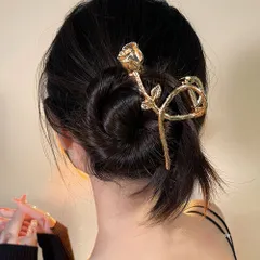 2024年最新】ローズモチーフ バンスクリップ ヘアクリップの人気