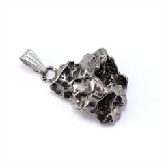 カンポデルシエロ 隕石 11.8g 鉄隕石 原石 ネックレス ペンダント トップ アクセサリー P2543
