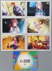 【中古】ポストカード 集合 アイマス20周年ティザービジュアルポストカード6枚セット 「アイドルマスターシリーズ」 アソビストアプレミアム7周年記念限定 会員継続記念プレゼント品