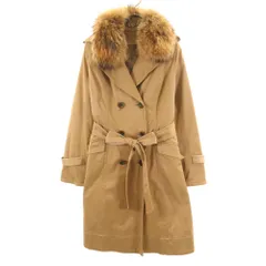 ユナイテッドアローズ トレンチコート 38 ベージュ UNITED ARROWS 中綿ライナー付き レディース