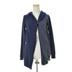 【DIESEL】フード付 2トーン ニット長袖カーディガン