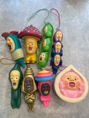 '코비토 지칸 키홀더 스트랩 피규어 스퀴즈 시노비 이코비트 나츠노츠마미 베니키노코비토 리틀 하나가시라 코비토즈칸