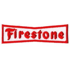 ワッペン / Firestone ファイアストン 赤 #425 アメリカン雑貨 アメ雑 ジャケットカスタム