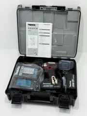 マキタ　インパクトドライバー　TD173DGXAR（新色レッド）新品未使用　バッテリー2個　充電器　専用ケース付き　インボイス対応領収書OK　平日のみ発送　値引き交渉NG